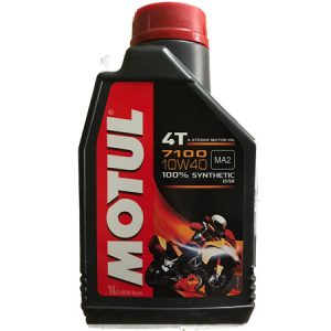 Motul 4T 7100 10w-40 (1L) 100 % Synthetic 4-Stroke motor oıl