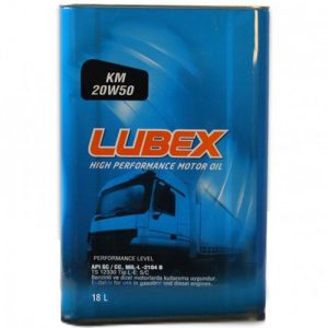 Lubex Km 20W-50 (18 L) Teneke