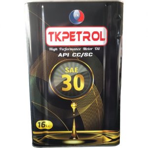 TK PETROL OİL 30 NO (16 L)Teneke